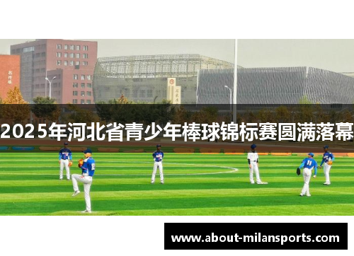 2025年河北省青少年棒球锦标赛圆满落幕